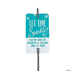 Personalized Send-Off Sparkler Tags - 24 Pc.