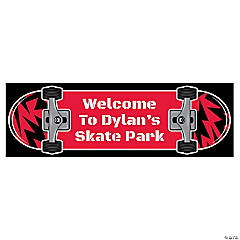 Personalized Skateboard Banner - Large