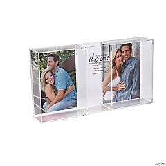 Personalized Song Of Solomon Sand Ceremony Shadow Box With Photo Frames