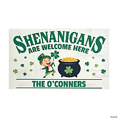Personalized St. Patrick’s Day Door Mat