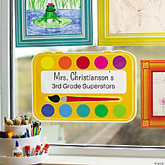 Personalized Teacher Window Cling Set - 6 Pc.