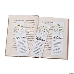 Personalized Welcome to Our Church Bookmarks - 24 Pc.