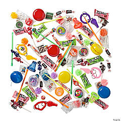 Piñata Toy & Candy Assortment - 100 Pc.