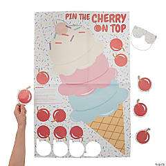 Pin the Cherry on the Ice Cream Game
