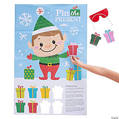 Pin the Gifts on the Elf Game