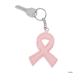 Details about   Clinique Breast Cancer Awareness Pink Ribbon Tassels Key Ring