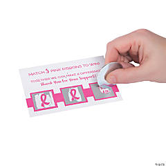Pink Ribbon Scratch Off Tickets