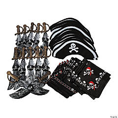 Pirate Dress-Up Accessory Kit for 12 - 36 Pc.