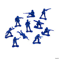 Plastic Blue Army Men