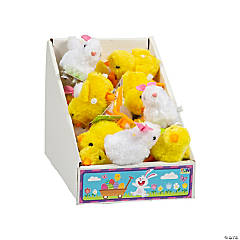 Plastic Bunny & Chick Wind-Up Toys PDQ