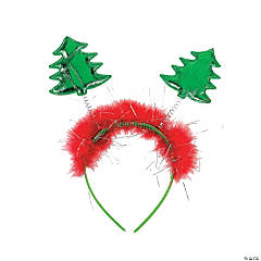 Plastic Christmas Tree Head Boppers