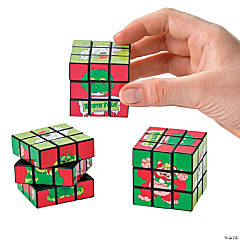 Plastic Mini Merry Monster Magic Cubes