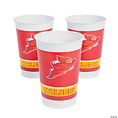 Plastic NCAA™ Iowa State Cyclones Cups | Fun Express