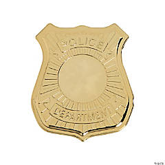  Police Badge Nametag Stickers, Badge Stickers, Police