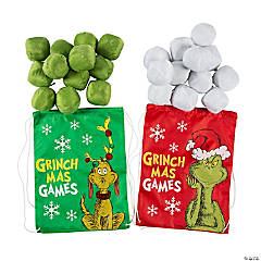 Plush Dr. Seuss™ The Grinch Snowball Fight Game