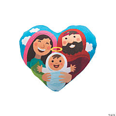 Plush Holy Family Hearts