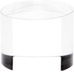 MECCANIXITY Clear Acrylic Display Stand - 6x1.2 Inch Solid Cylinder Riser For Collectibles & Jewelry
