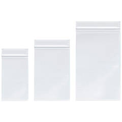 Plymor Heavy Duty Plastic Reclosable Zipper Bags, 4 Mil, 2.5 x 3.5 (Pack  of 500)