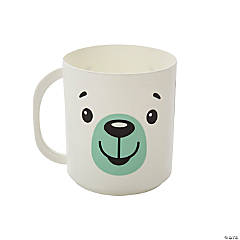 Polar Bear BPA-Free Plastic Mugs - 12 Ct.