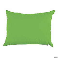 Polyester Medium Green Reading Pillow