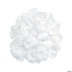 Polyester White Rose Petals