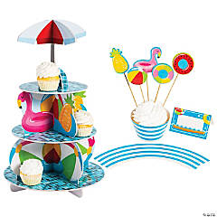  31 PCS Pool Party Supplies Pool Party Decoration Pool