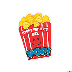 Popcorn Father’s Day Magnet Craft Kit