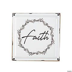 Positively Simple Faith Tabletop Sign