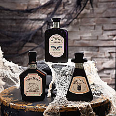 Potion Bottle Tabletop Sign Halloween Decorations – Set of 3