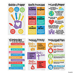 Preschool Faith Poster Set - 6 Pc.
