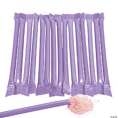 Purple Candy-Filled Straws - 240 Pc.