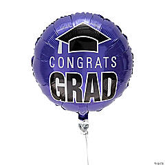 Purple Congrats Grad 18