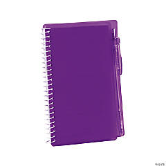 Purple Spiral Notebook & Pen Sets