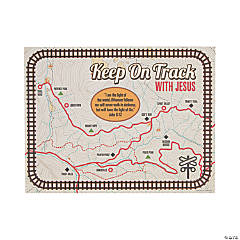Railroad VBS Map Handout Sheets