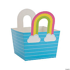 Rainbow Easter Baskets - 12 Pc.