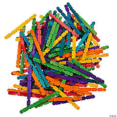 Rainbow Notched Craft Sticks