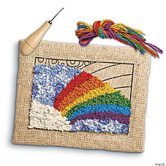 Rainbow Rug Hooking Kit