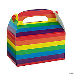 Rainbow Treat Boxes - 12 Pc.