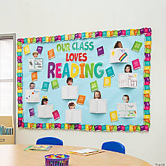 Reading Bulletin Board Set - 68 Pc.