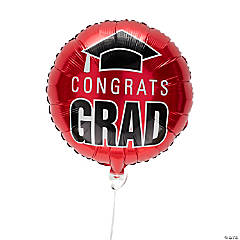 Red Congrats Grad 18