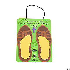Religious Father’s Day Footprint Sign Craft Kit – Makes 12