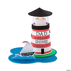Religious Father’s Day Lighthouse Craft Kit - Makes 12