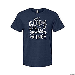 Religious Glory to the Newborn King Men’s T-Shirt - Extra Large