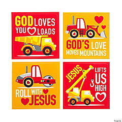  Fundraising For A Cause Jesus Loves Me Stickers, Bible
