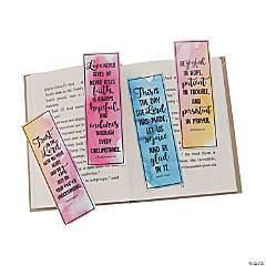 Religious Watercolor Bookmarks