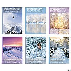 Religious Winter Posters - 6 Pc.