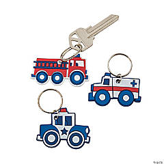 Rescue Heroes Keychains - 12 Pc. - Less Than Perfect