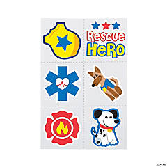 Rescue Heroes Temporary Tattoos 