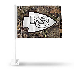 Rico Industries NFL San Francisco 49ers Country Double Sided Car Flag Double Sided Car Flag - 16' x 19' - Strong Pole That Hooks Onto Car/Truck