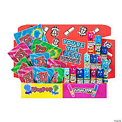 Ring Pops<sup>®</sup> and Push Pops<sup>®</sup> Lollipop Fun Box - 30 Pc.